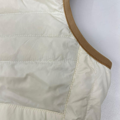 BRUNELLO CUCINELLI Ivory Down Vest Size M