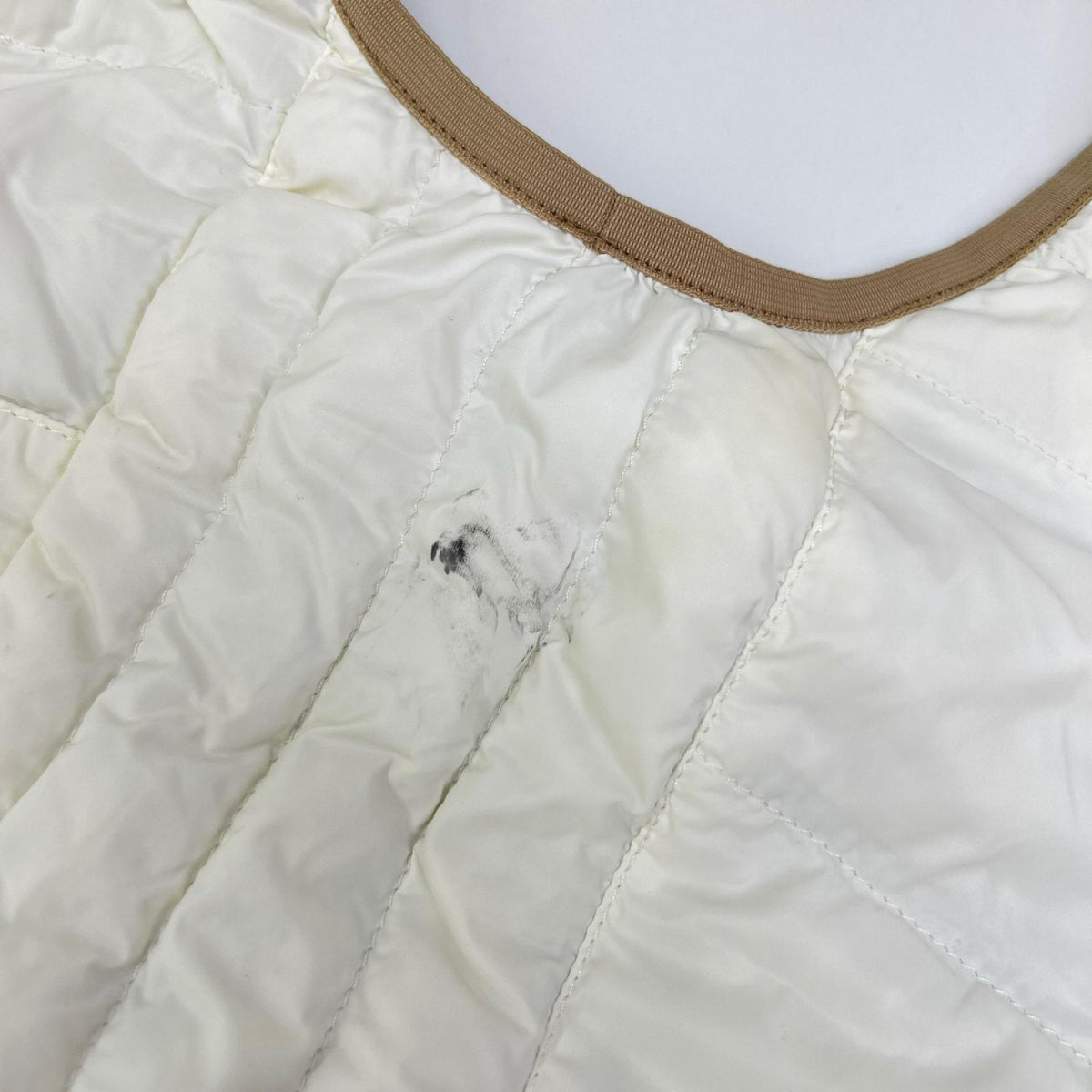 BRUNELLO CUCINELLI Ivory Down Vest Size M