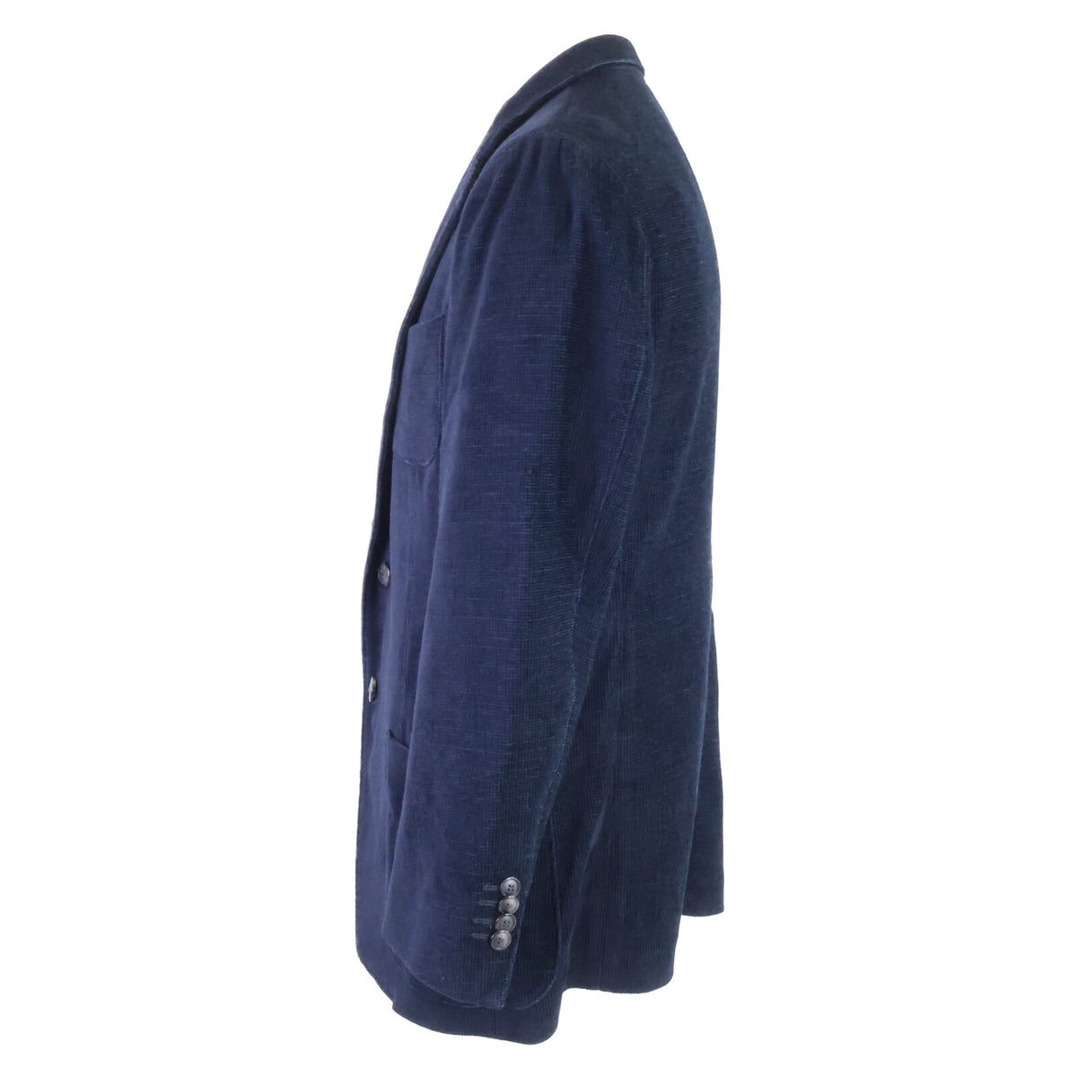 GIORGIOARMANI Silk Blend Twill Jacket Navy Size 52