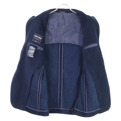 GIORGIOARMANI Silk Blend Twill Jacket Navy Size 52