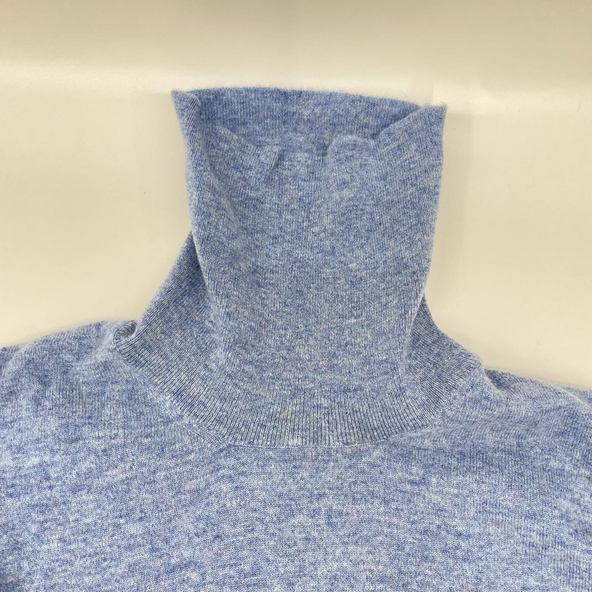 BRUNELLO CUCINELLI Blue Cashmere Turtleneck Knit Size 50