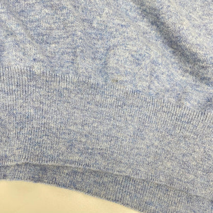 BRUNELLO CUCINELLI Blue Cashmere Turtleneck Knit Size 50