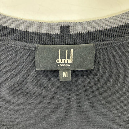 Dunhill Black Wool Silk Knit Cardigan Size M