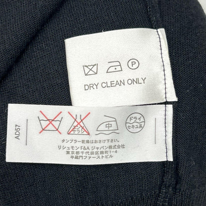 Dunhill Black Wool Silk Knit Cardigan Size M