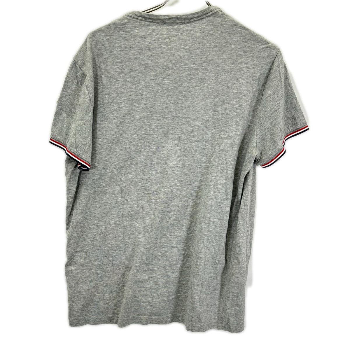 MONCLER 16SS Gray Chest Pocket Cotton T-Shirt Size XL