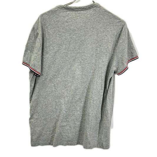 MONCLER 16SS Gray Chest Pocket Cotton T-Shirt Size XL