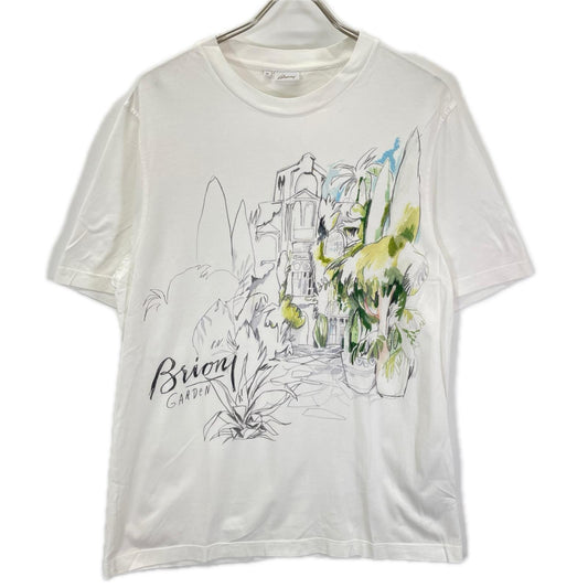 Brioni UJ8H0L P8625 9030 Brioni Garden T-Shirt Size M