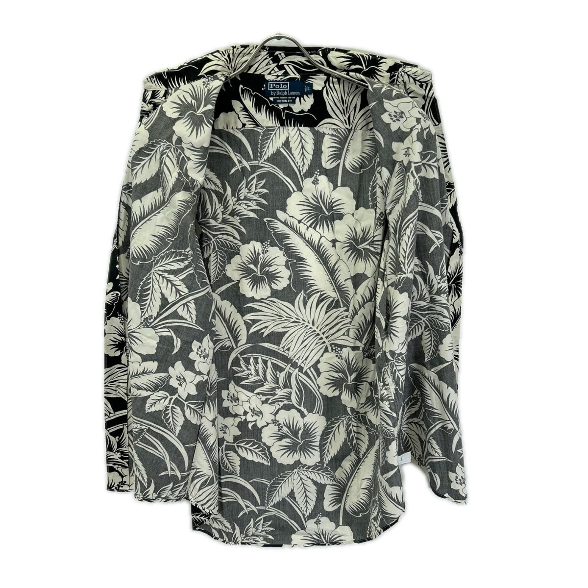 POLObyRalphLauren Black CustomFit Hibiscus Polo Size L