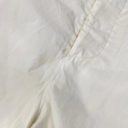 HERMES White Belted Shorts Size 42