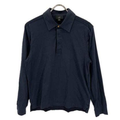 ALFREDDUNHILL Navy Cotton Long Sleeve Shirt Size M