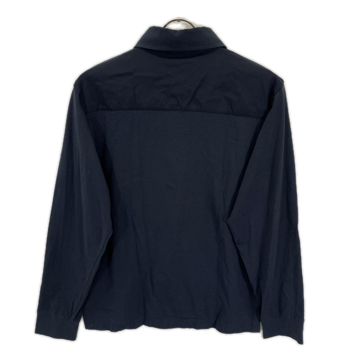 ALFREDDUNHILL Navy Cotton Long Sleeve Shirt Size M
