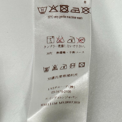 LOUIS VUITTON 2011 White Print Cotton T-Shirt Size XL