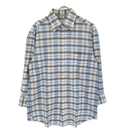 BRUNELLO CUCINELLI Check Pattern Cotton Shirt Multi Size L