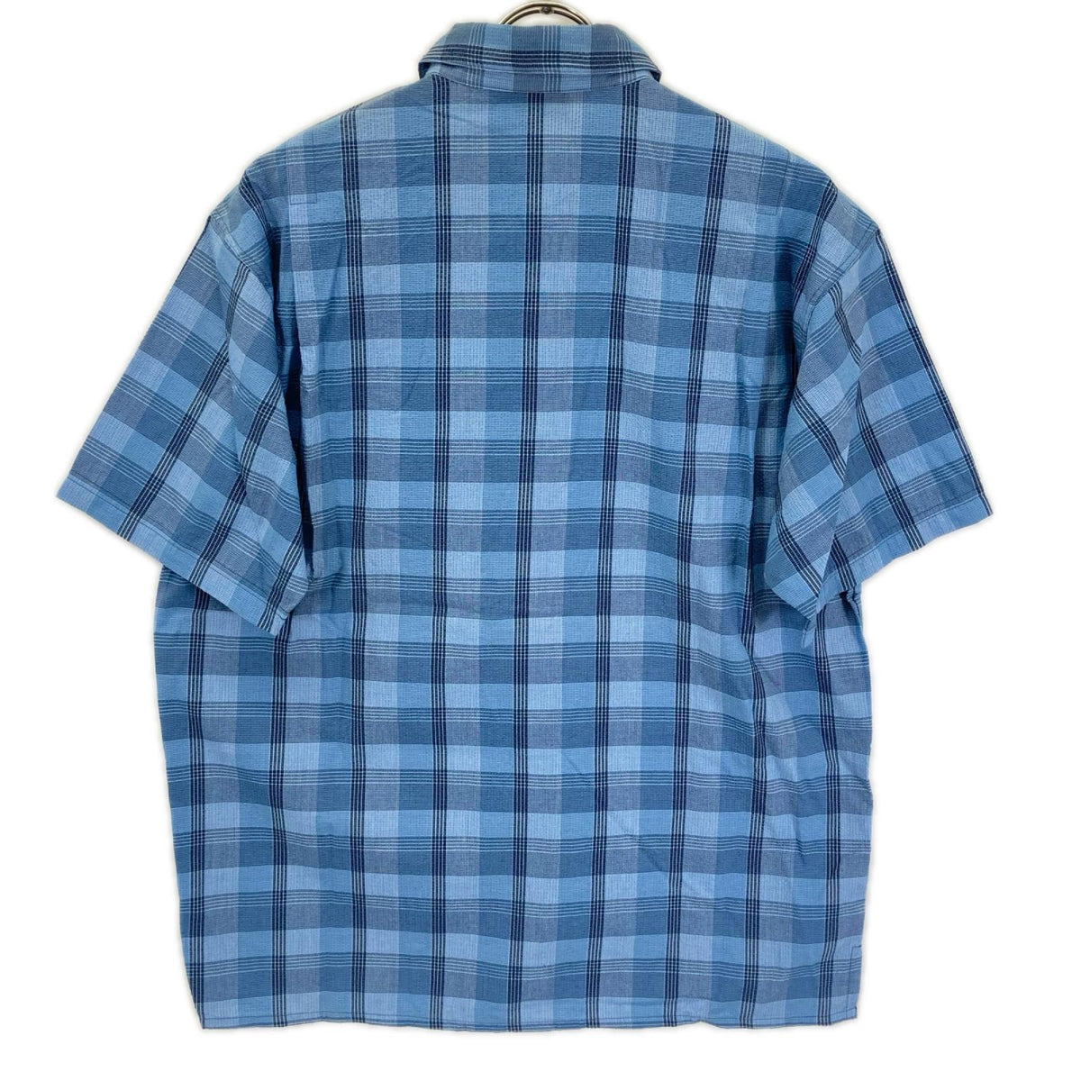 Patagonia '03 Blue Seersucker Check Shirt Size S