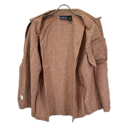 Patagonia Brown All-Over Pattern Hemp Shirt Size M