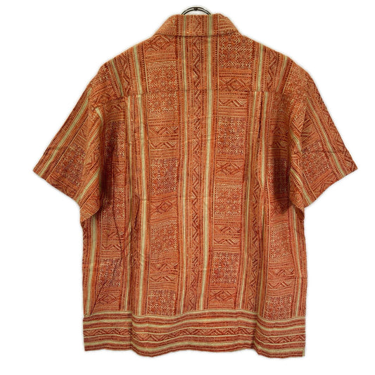 Patagonia '03 Orange Native Pattern Shirt Size M