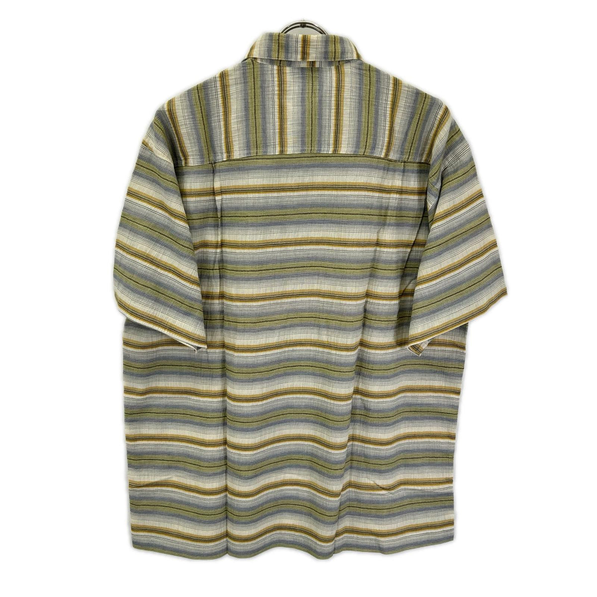 Patagonia '03 Green Stripe Cotton Shirt Size M