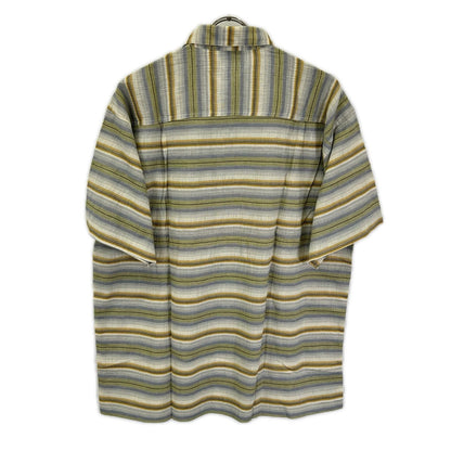 Patagonia '03 Green Stripe Cotton Shirt Size M