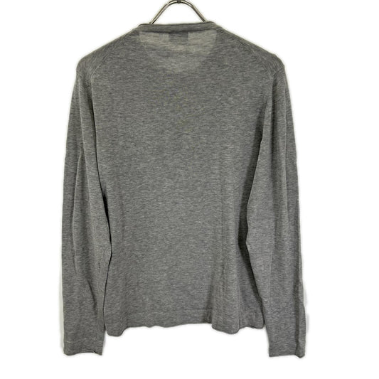 Drumohr BEAMS F Cotton Crew Neck Knit Gray Size 48