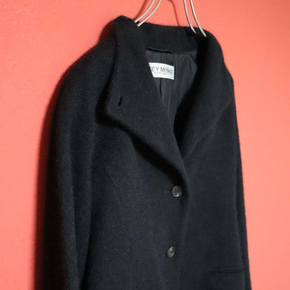 ISSEY MIYAKE WHITE LABEL 02AW Angora Jacket Black Size 2