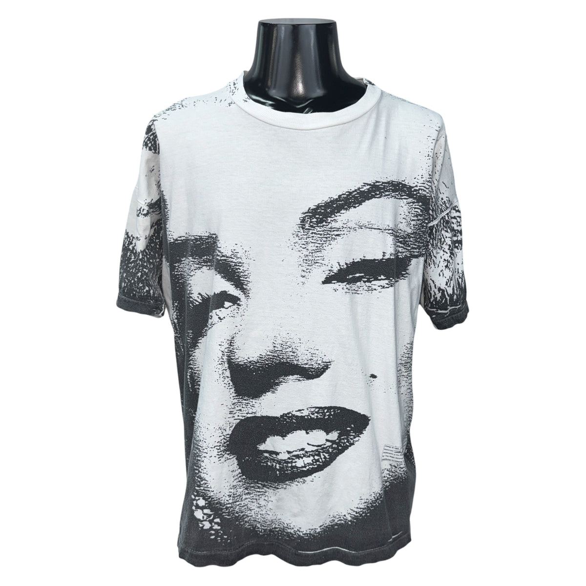 MARILYN MONROE 90s Vintage Big Face T-Shirt Size XL