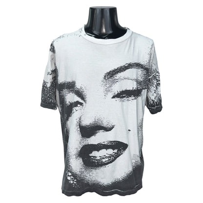 MARILYN MONROE 90s Vintage Big Face T-Shirt Size XL