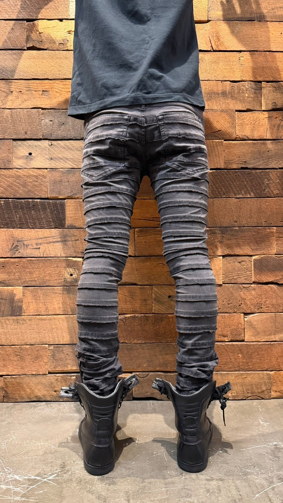 undercover 13AW Black Stretch Cotton Pants Size 1