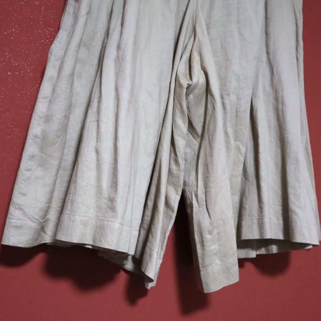 Comme des Garcons 08SS Pleated Cotton Wide Pants Size M