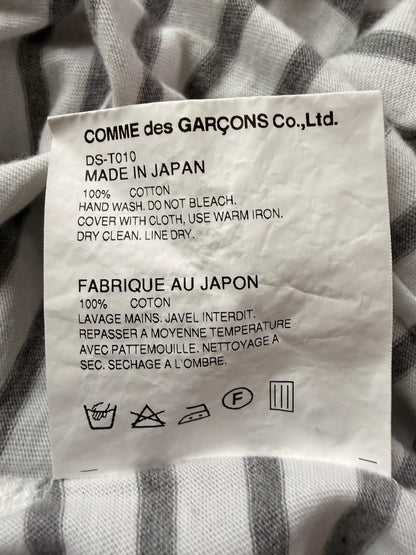 COMME des GARCONS HOMME DEUX SS17 Border S/S Shirt Size M