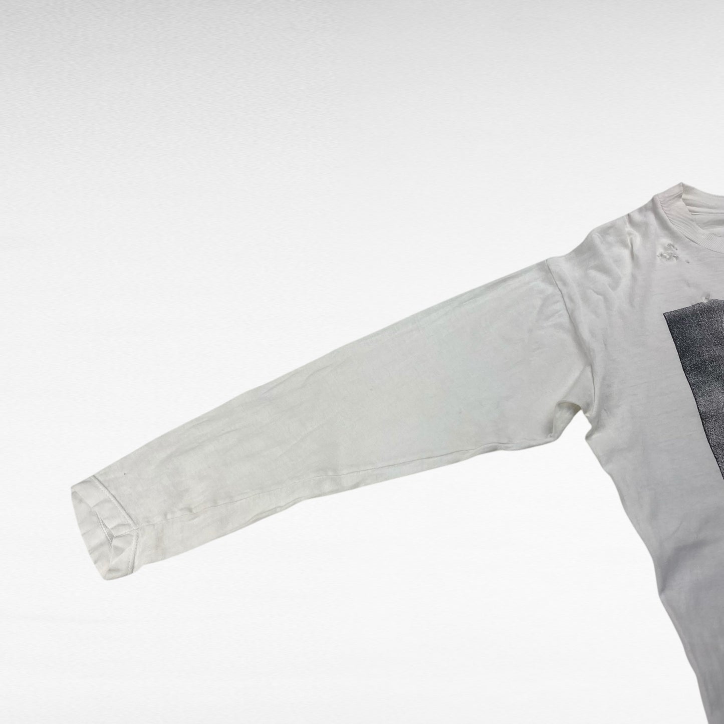 Hanes Long-sleeved T-shirt White Size M