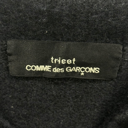 tricot COMME des GARCONS 92AW Fringe Wool Sweater Size FREE
