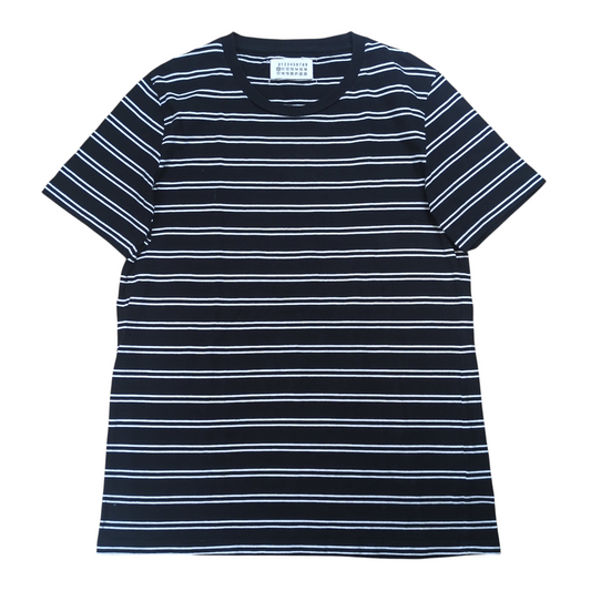 Maison Margiela Border Pattern S/S T-Shirt Black Size L