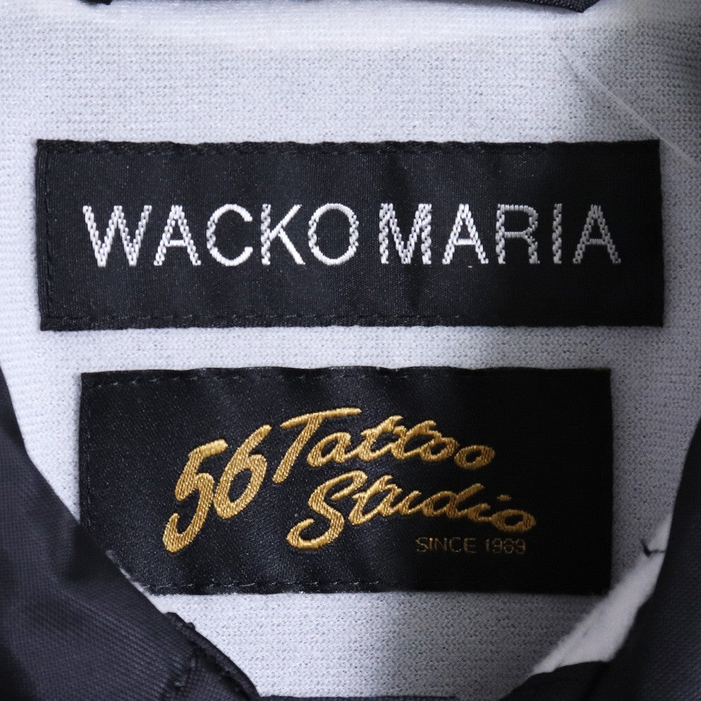 WACKO MARIA 25AW 56 TATTOO STUDIO Coach Jacket Black Size M