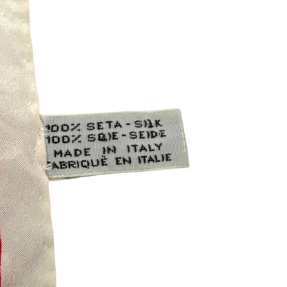 Christian Dior Old Square Line Silk Scarf