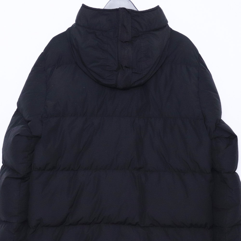 Stone Island Black Padded Down Jacket Shoulder Patch Size M