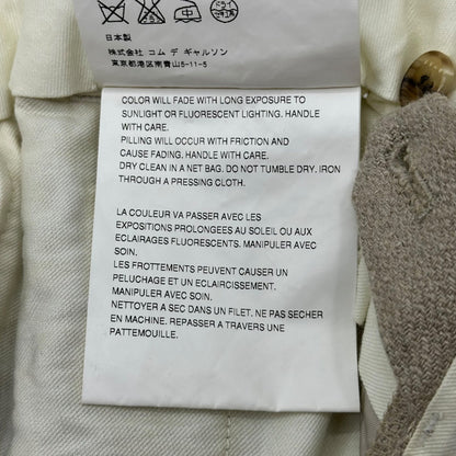 COMME des GARCONS HOMME PLUS 80s Wide Shirt Ivory Size FREE