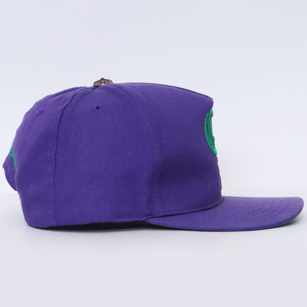 CHROME HEARTS 5-Panel Baseball Cap Purple Size F