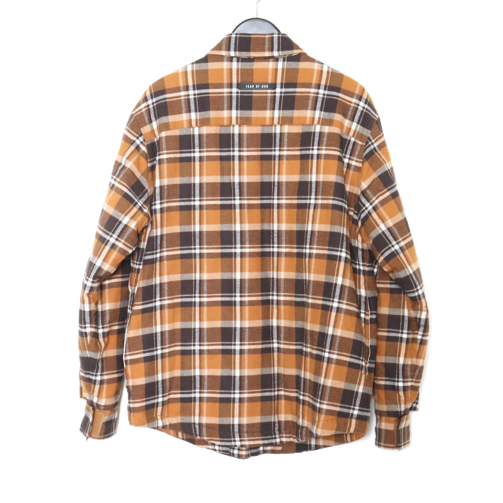 Fear of God SIXTH COLLECTION Padded Jacket Brown Shirt Size XS