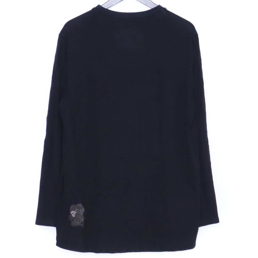 ZIGGY CHEN 15AW Wappen Long Sleeve Shirt Black Size 46
