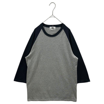 GOODENOUGH Glam G Logo 7/8 Sleeve Raglan Navy Gray Size 3