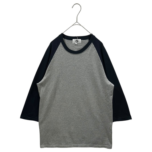 GOODENOUGH Glam G Logo 7/8 Sleeve Raglan Navy Gray Size 3