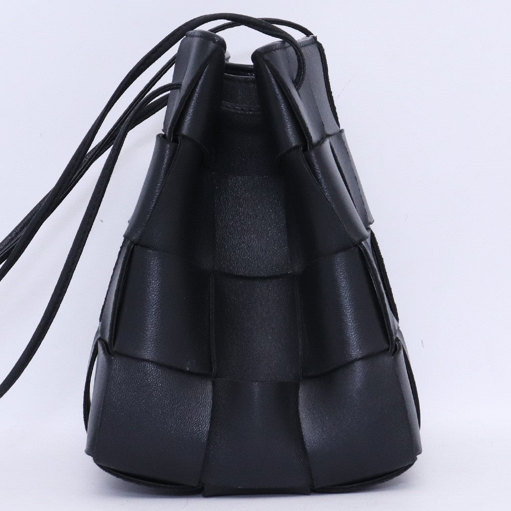 BOTTEGA VENETA Small Cassette Bucket Bag Black Size ONE SIZE