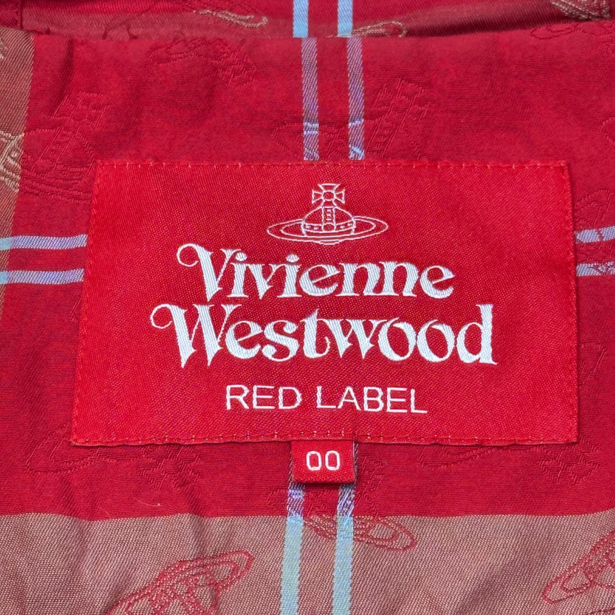 Vivienne Westwood RED LABEL Orb Hooded Jacket Red Size 0