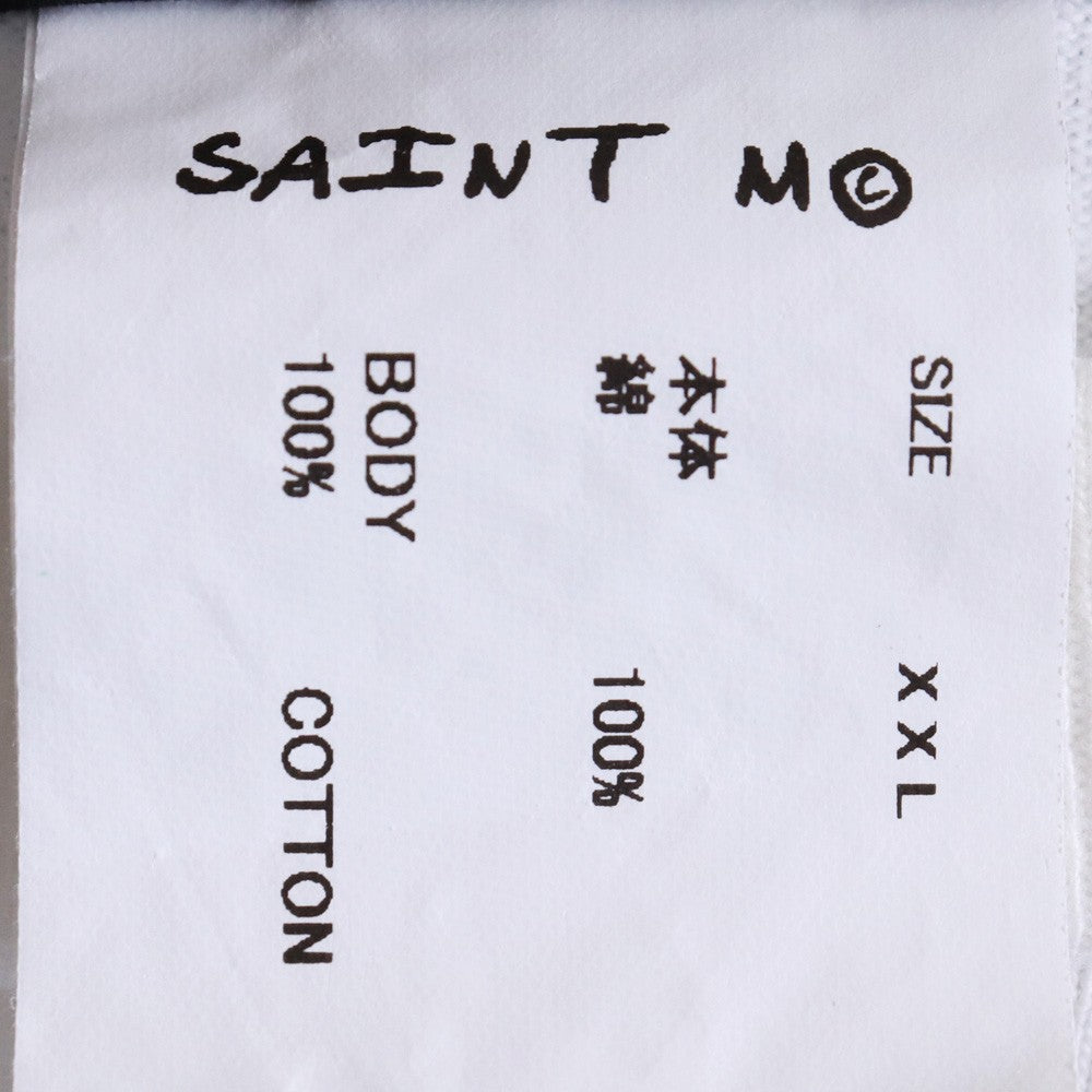 SAINT MICHAEL 24SS Ribbon Saint T-Shirt White Size XXL