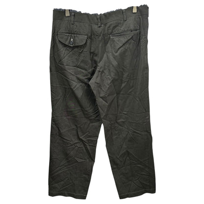 COMME des GARCONS HOMME PLUS 99SS Back-Ruffle Slacks Size L