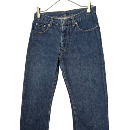 HELMUT LANG 1999 Archive Raw Denim Jeans Italian Cut Pants Size 27