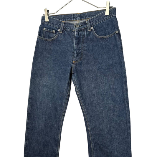 HELMUT LANG 1999 Archive Raw Denim Jeans Italian Cut Pants Size 27