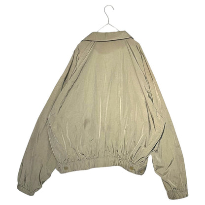 ISSEY MIYAKE MEN 18SS Open Collar Wind Coat Beige Size 3
