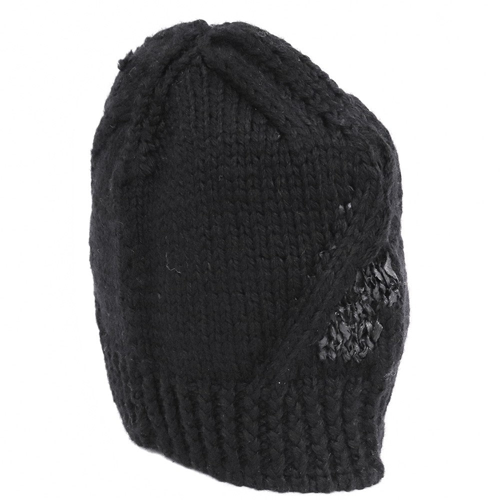 INCARNATION Wool Beanie Black Size F