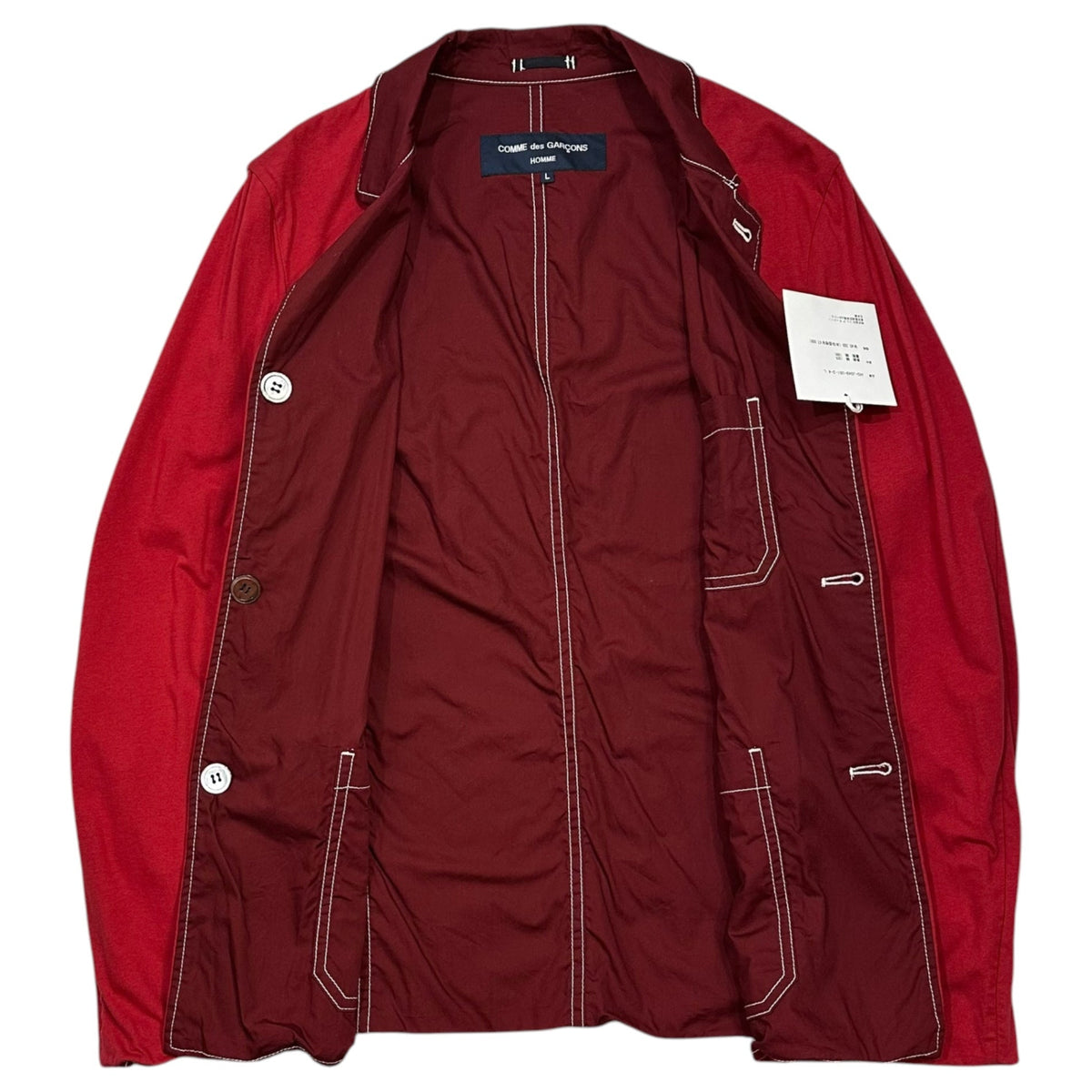 COMME des GARCONS HOMME 11SS Reversible Jacket Size L